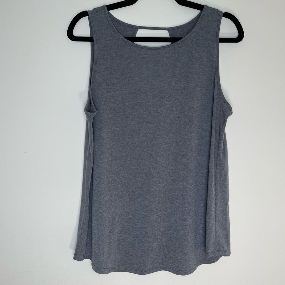 St. John’s Bay Active | Petite Gray Sleeveless Athletic Top | PL